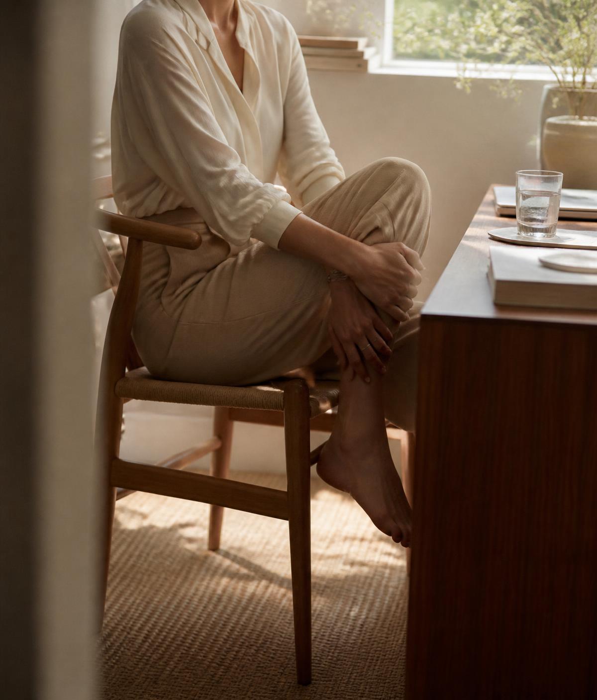 Chair yoga for the office: eight poses to unwind at your desk